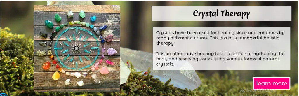 Crystal therapy 