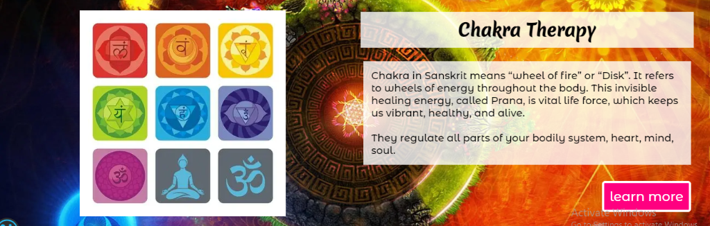 Chakra therapy